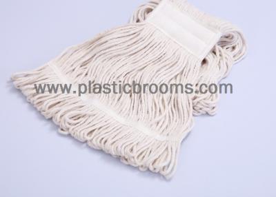 China Simpleness White Dust Mop Refill Cotton Wet Mop Cotton Mop Heads for sale