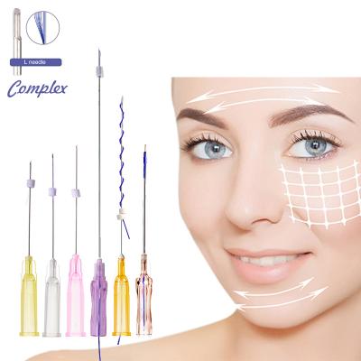 China 4D tooth fios face lift 21G 90MM hilos high quality adult beauty skin care barbed chin tighten pdo wire for sale