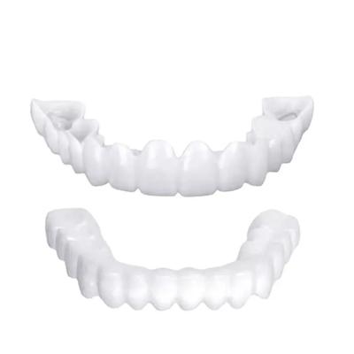 China Simulated whitening braces wholesale price lower false teeth cover white instant smile XY-171 for sale