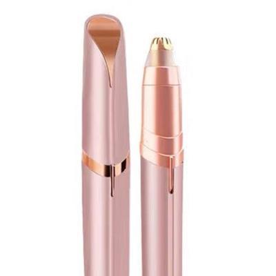 China Painless Instant Hair Remover Foreheads Hair Remover Best Eyebrow Trimmer Women Razor Heart Shaped Hair Remover for sale