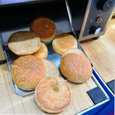 China Industrial Automatic Hotels Commercial Toaster For Burger Buns Muffin Toaster Hamburger for sale