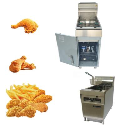 China Commercial Hotels CE Approved Deep Fryer Chicken Wings Deep Fryer Machine for sale