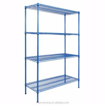 China Commercial Heavy Duty Corrosion Protection Cool Room Powder Coated Wire Shelving for sale