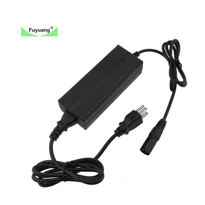 China Fuyuang 24v 12 Volt 3.65v Electric Li-ion Electric Bike Bicycle Battery Charger 48v 3.65v Lithium Ion Battery Charger For Electric Bike Scooter for sale