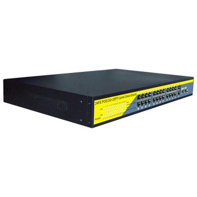 China Port POE 250m Poe Passive Ethernet Switch 24 Gigia For CCTV for sale