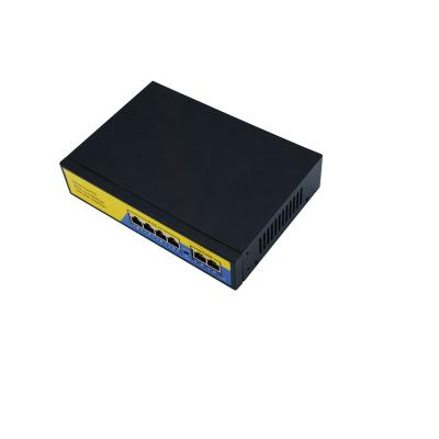 China Hot Selling 4 Port 48V POE Ethernet OEM Poe Switch Fast Support Like TP-Link Network Switch for sale