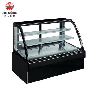 China Single-Temperature Three floors refrigeration equipment cake display glass door commercial refrigerator ice cream cake display case for sale