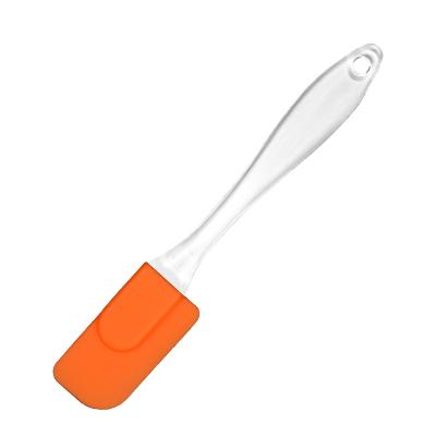 China Viable Cake Decorating Tools Multiple Color Silicone Cake Icing Spatula Silicone Scrapers With Removable Handle For Baking Baking for sale