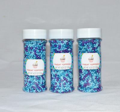 China Cake sprinkles decoration on top sprinkle mix (Jimmy&Non-pareils (4mm) edible cake sprinkles with bottle for sale