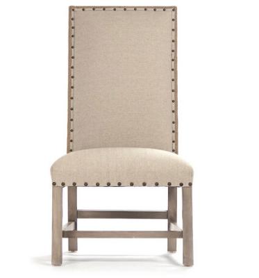 China wood design dining chair french provincial dining chairs oak fabric dining chair for sale