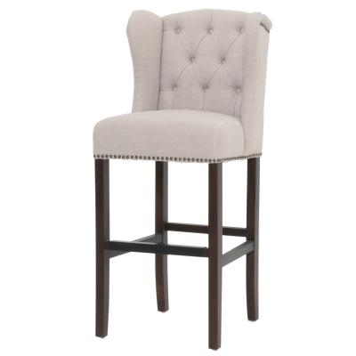 China french fabric high bar chair bar high chairs bar stool high chair high bar stools barstool for sale