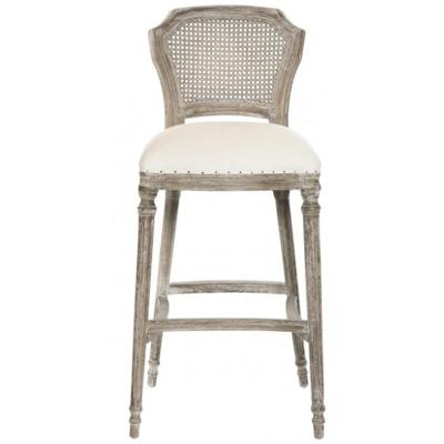 China french rustic industrial high bar chair bar chairs bar stool bar stools barstool supplier for sale