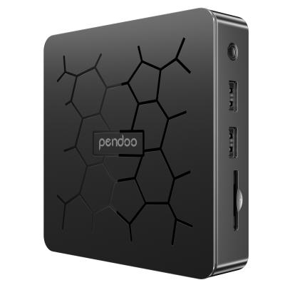 China For gaming pendoo w8 pro quad core 4GB 64GB window 10 OS HD smart mini Intel Z8350 PC 2020 for sale