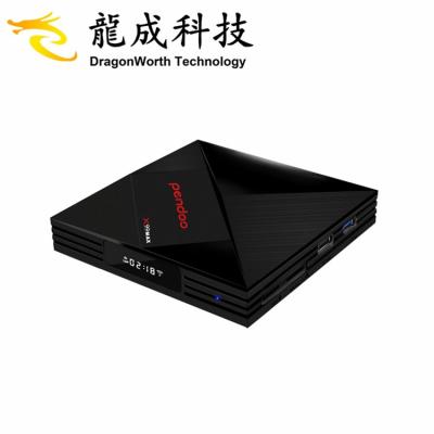 China OEM/ODM Set Top Box Pendoo x99 Rk3399 Max 4G 32G with Android 7.1 sim card tv box 3d smart tv box for sale