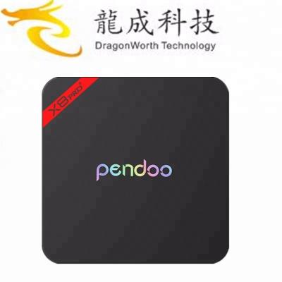 China HD TV 1gb RAM 8gb ROM Dragonworth TV box Android pendoo x8 pro plus s905x wifi 802.11n 2.4G/5GHz tv box for sale