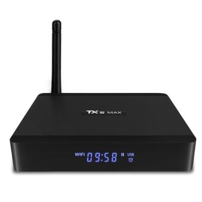 China OEM/ODM 2019 Most Popular Android TV Box TX5 Max Quad-Core 4GB DDR4 Android Smart TV Box Android Smart TV Box for sale