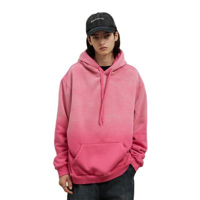 China 2023 new fashion autumn/winter brand fashion brand original loose plush 350G gradient resistant breathable hoodie for men for sale