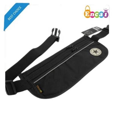 China Fashion Encai Travel Money Belt Passport Waist Bag for sale