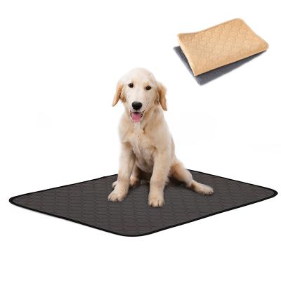 China Pee Pads Puppy Training Pads Puppy Training Pads Viable Washable Absorption Pads Quilted Highly Absorbent With Anti-Slip Backing for sale