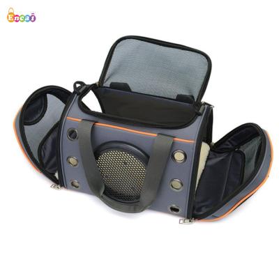 China Folding Pet Cloth Travel Carrier Windproof Portable Pet Bag Carrier Bag For Dogs Or Cats Pet Cage Safety Collapsible Airline Approved for sale