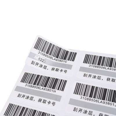 China Changeable Clothing UPC Self-adhesive Barcode Label Customization Of Barcode Sticker Printing Label Products Products Barcode for sale