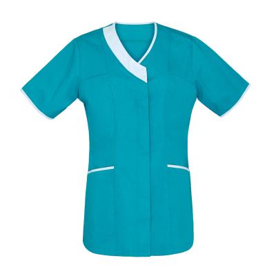 China Comfortable Cotton Nursing Uniforms Nursing Equipment Wholesale Hospital Design Medical Scrubs Uniform Hospital Work Wear For Women for sale