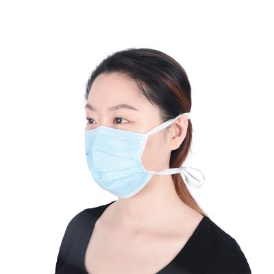 China Best Quality Anti Dust Adult 3 Ply Nonwoven Disposable Face Mask In Stock Link By Leading Face Mask for sale