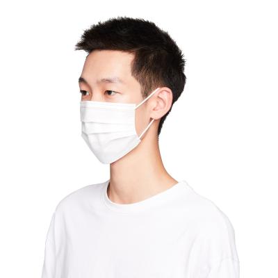 China Earloop Face Mask Disposable Surgical Medical Face Mask Sterilized 3 Ply Nonwoven Face Mask for sale