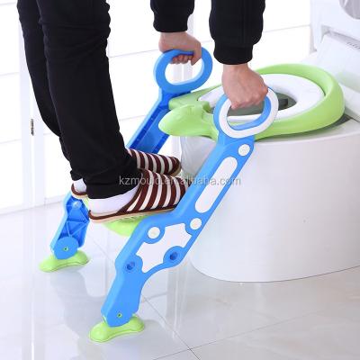 China New Design PP New Children's Ladder Chair Seat, Children's Folding Toilet for sale