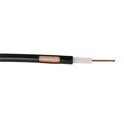 China ELESUN telecommunication factory coaxial cable SYV-50--7-2 high quality double braid sheilding transmission for sale