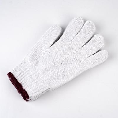 China Anti-Slip Cotton Knitted Safety Working Gloves for sale