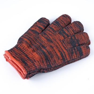 China Anti-Slip Cotton Knitted Safety Working Gloves for sale