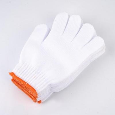 China Anti-Slip Cotton Knitted Safety Working Gloves for sale