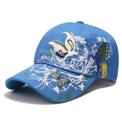 China Waterproof Wholesale 56-58Cm Various Size Embroidery Unisex Baseball Caps With Logo Baseball Sports Hat Cap for sale