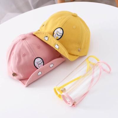 China JOINT Wholesale Popular Transparent Kids Protective Hats Sun Protective Anti Dust , Kids Protect Hat Caps for sale