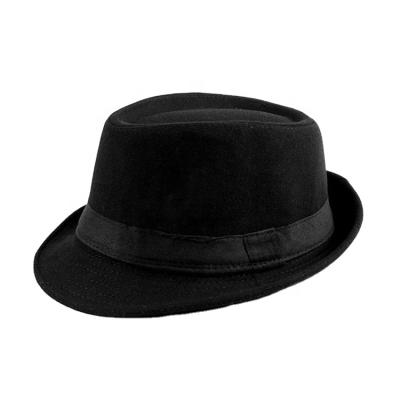 China Fashion Comfy Popular Men's Bowler Hats Women's Custom Wool Fedora Hats Wholesale Formal Hats for sale