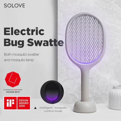 China The SOLOVE P1 Debuts Outdoor New Product Multifunctional Rechargeable USB Mosquito Swatter for sale