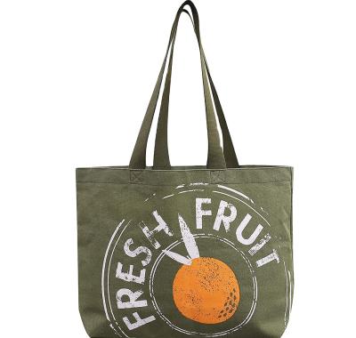 China Recyclable Reusable Shopping Tote Cotton Canvas Multi Purpose Grocery Bag for sale