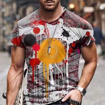 China New summer QUICK DRY spring/street style leisure plus size men's clothing men's cheap custom printed T-shirt T-shirts for sale