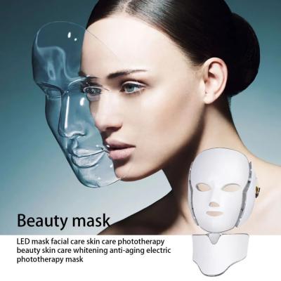 China Red Light Therapy Mask for Face, Portable, Rechargeable LED Contour Face Mask with Near-Infrared Red Light for sale