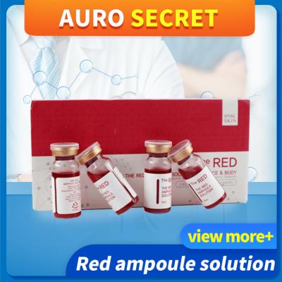 China Fat Dissolving Weight Loss Red Ampoule Solution Injection Skin for Arm Leg Belly for sale