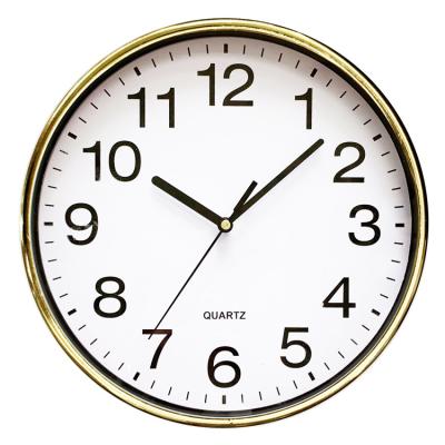 China 10 Inch Casual Wholesale Simple Modern Round Wall Clocks For Home Decoration NE-821 for sale