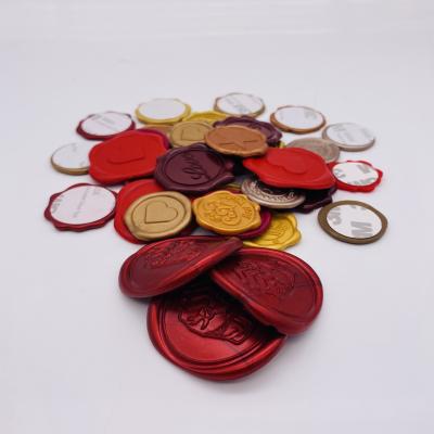 China New Wax Seal Design Wax Tablet Wax Stickers Sticker Candle Jars Labels For Perfume Bottle for sale