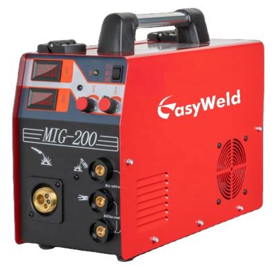 China Construction Material Shops MIG-200 IGBT Inverter MIG Muttahida Majlis-e-Amal CAT 3 In 1 Welder Welding Machine for sale