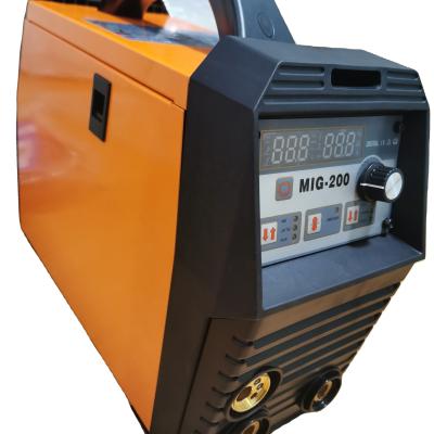 China Muttahida Majlis-e-Amal Building Material Stores IGBT Inverter MIG Digital CAT 3 in 1 MIG200 Welder Welding Machine for sale