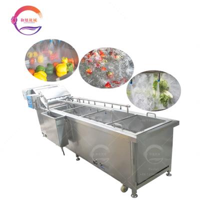 China Snack Factory Industrial Ozone Washing Machine Vegetable and Fruit Washing Machine Fruit Seal Price for sale