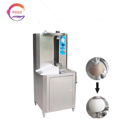 China Automatic Fresh Snack Factory Coconut Skin Removing Skin Peel Brown Coconut Peeler Young Coconut Peeling Machine for sale