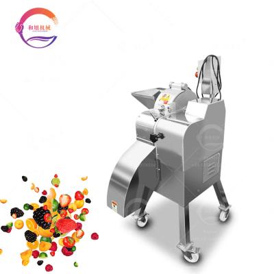 China Snack Plant Dicer Fruit Cube Cutter Universal Electric Vegetable Dicing Machine For Mango Potato Pineapple Taro Strawberry for sale