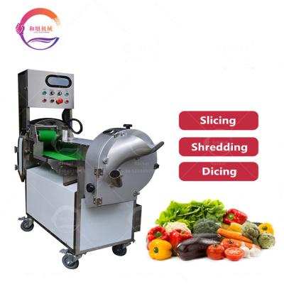 China Vegetable Salad Chopper Vegetable Cutting Machine Snack Factory Industrial Vegetable Cutter For Cutting Dicing Slicing Shredding for sale