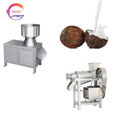 China Snack Factory Coconut Water Extracting Coconut Crushing Extractor Coconut Milk Press Making Machine for sale